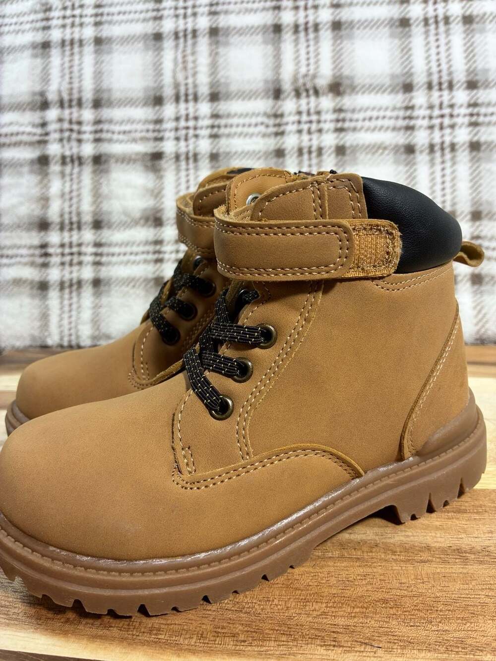 Wonder Nation Tucker Boot Size 11 Brown Toddler Boy Winter Shoes